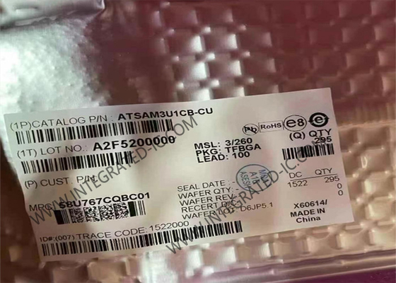 ATSAM3U1CB-CU 마이크로 컨트롤러 MCU 96MHz ARM 코텍스 M3 마이크로 컨트롤러 32비트 MCU
