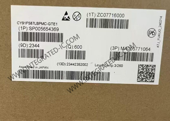 CY91F587LBPMC-GTE1 마이크로 컨트롤러 MCU 32비트 단일 코어 마이크로 컨트롤러 128MHz MCU IC