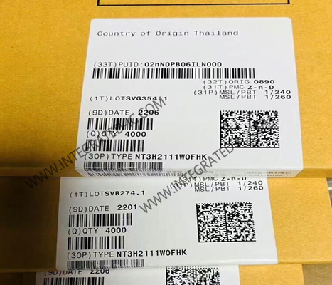 NT3H2111W0FHK 무선 통신 모듈 NFC 포럼 I2C 인터페이스와 함께 2형 태그
