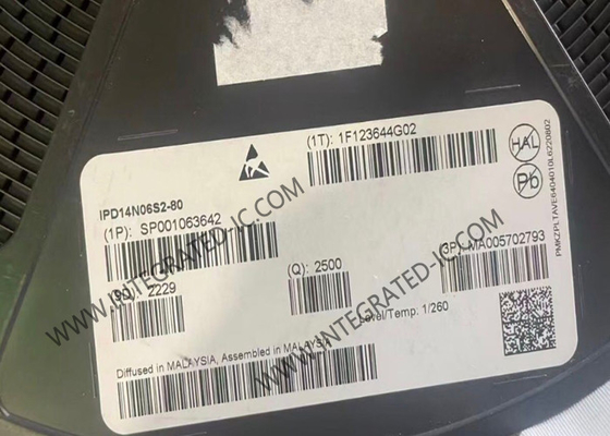 IPD14N06S2-80 통합 회로 칩 55V 80mΩ OptiMOSTM 자동차 MOSFET 트랜지스터