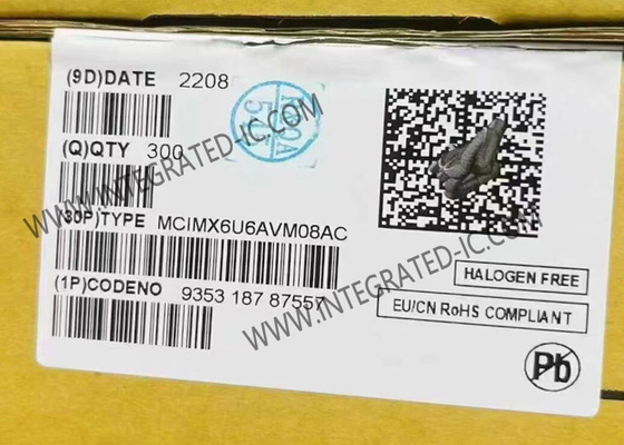 마이크로 컨트롤러 MCU MCIMX6U6AVM08AC i.MX6DL 2 코어 ARM 코르텍스-A9 마이크로 프로세서