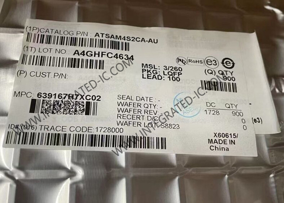 ATSAM4S2CA-AU 마이크로컨트롤러 MCU 32비트 단일 코어 120MHz ARM 코텍스-M4 마이크로컨트롤러