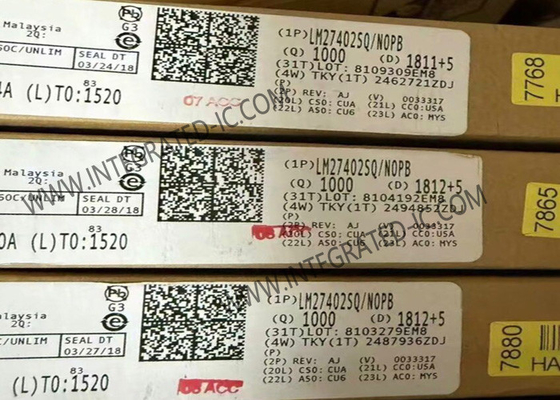 LM27402SQ 융합 회로 칩 DCR 전류 감지 장치와 함께 고성능 동기 Buck 컨트롤러