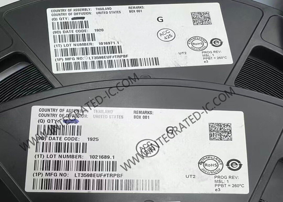 LT3598EUF 집적 회로 칩 6-스트링 LED 드라이버 IC 30mA LED 조명 드라이버 IC