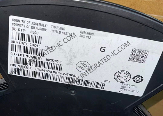 LTC3417AEDHC-2 통합 회로 칩 4MHz 동기 스텝 다운 DC DC 조절기