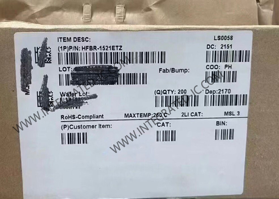 HFBR-1521ETZ 통합 회로 칩 5MBd 고성능 다재다능 링크 송신기