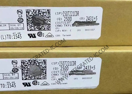 ISO7221CDR 통합 회로 칩 2500Vrms 듀얼 채널 디지털 격리기 SOIC8
