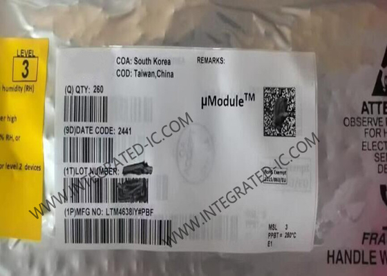 LTM4638IY 융합회로 칩 20VIN 15A 스텝 다운 DC DC uModule 규제기