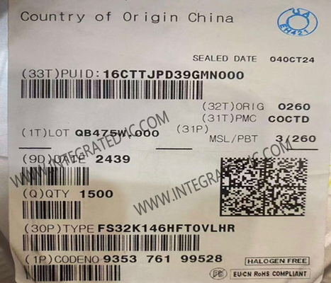 FS32K146HFT0VLHR 마이크로컨트롤러 MCU ARM Cortex M4F S32K 마이크로컨트롤러 IC 32비트 MCU