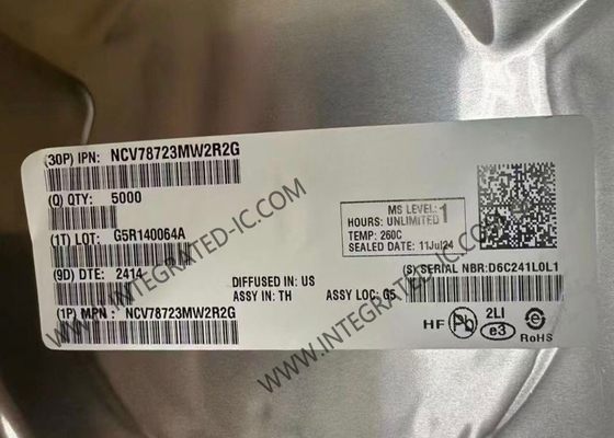 통합 회로 칩 NCV78723MW2R2G 고효율 벅 듀얼 LED 드라이버