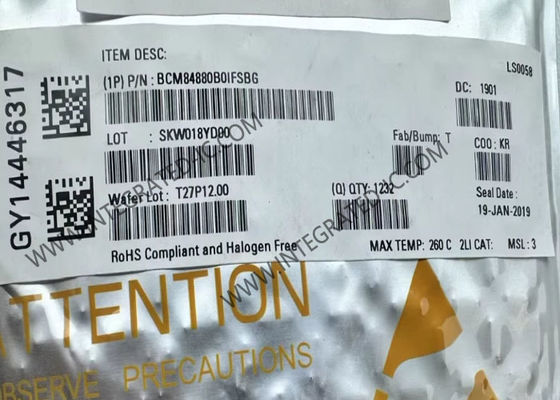 이더넷 IC BCM84880B0IFSBG 단일 칩 통합 이더넷 CMOS 트랜시버