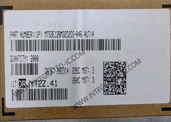 MT53E128M32D2DS-046 AUT:A 메모리 IC칩 200-WFBGA 4Gbit 2.133 GHz SDRAM - 모바일 LPDDR4 메모리 IC