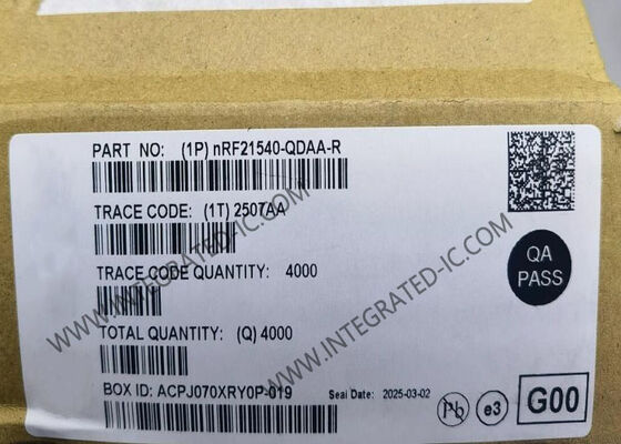 NRF21540-QDAA-R 무선 통신 모듈 2.5GHz RF 프론트 엔드 16-QFN