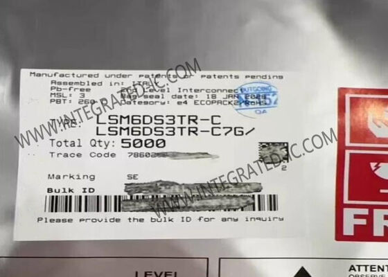 LSM6DS3TR-C 센서 IC 가속도계 자이로스코프 온도 6축 센서 14-VFLGA