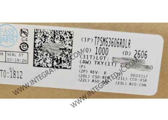 TPSM63606RDLR 통합 회로 칩 고밀도 6A 동기 Buck DC/DC 전원 모듈