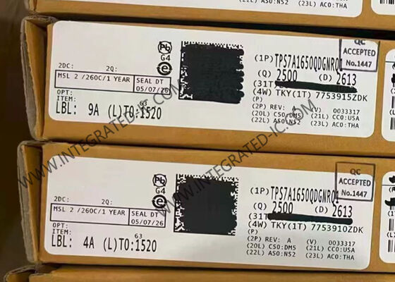 5V TPS7A1650QDGNRQ1 LDO 전압 조절기 IC TPS7A1650-Q1 MSOP8