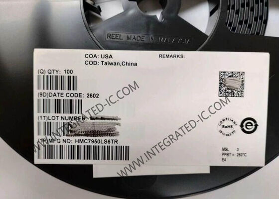 HMC7950LS6TR 무선 통신 모듈 (1채널 2.0dB 저잡음 RF 증폭기 포함)